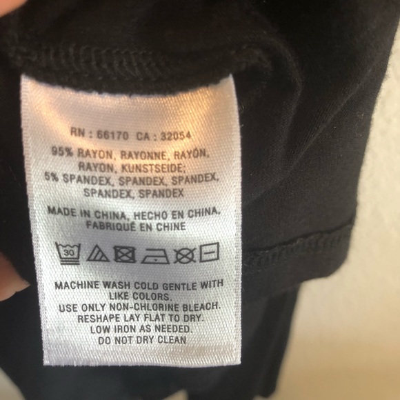 Anthropologie black ruched top - Picture 7 of 7